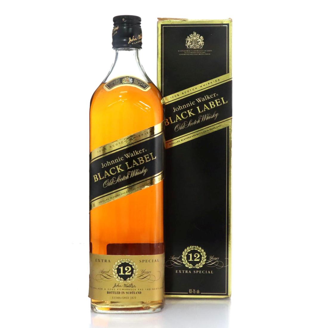 Johnnie Walker Black Label 12 Extra Special Old Scotch Whisky