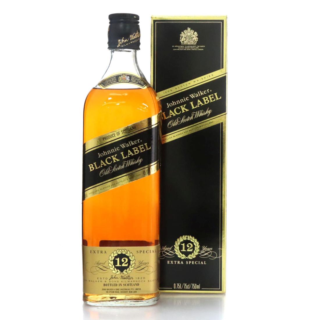 Johnnie Walker Black Label 12 Extra Special Old Scotch Whisky