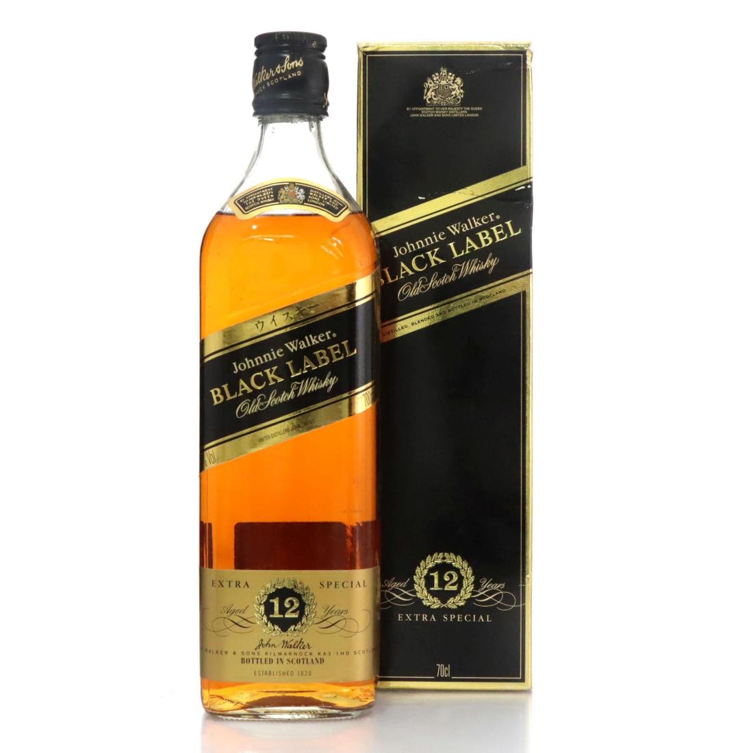 Johnnie Walker Black Label 12 Extra Special Old Scotch Whisky