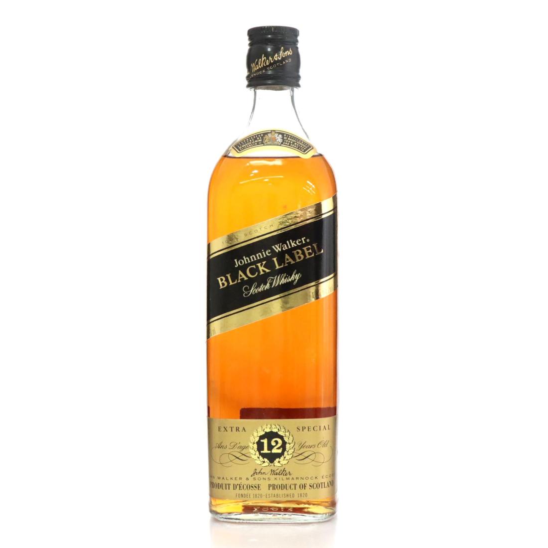 Johnnie Walker Black Label 12 Extra Special Old Scotch Whisky