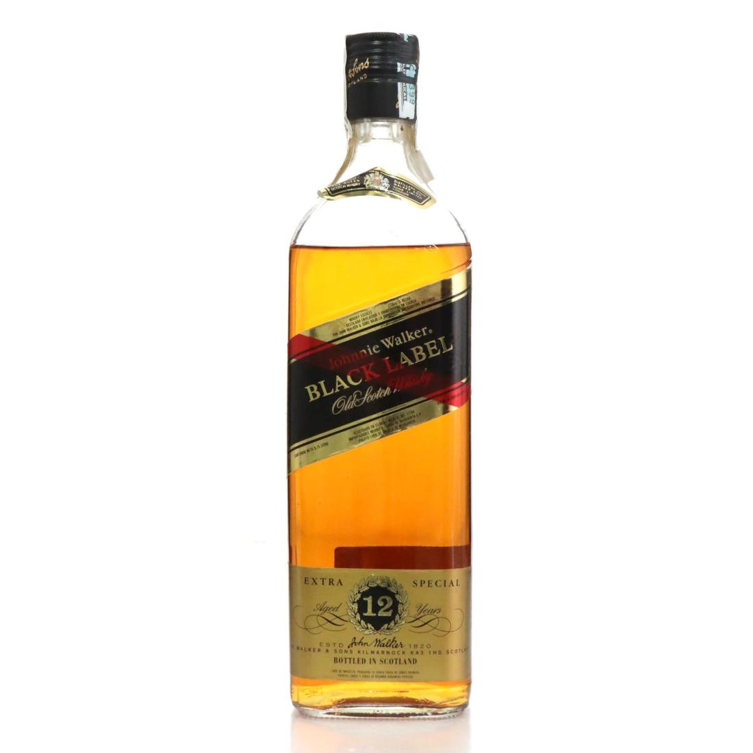 Johnnie Walker Black Label 12 Extra Special Old Scotch Whisky