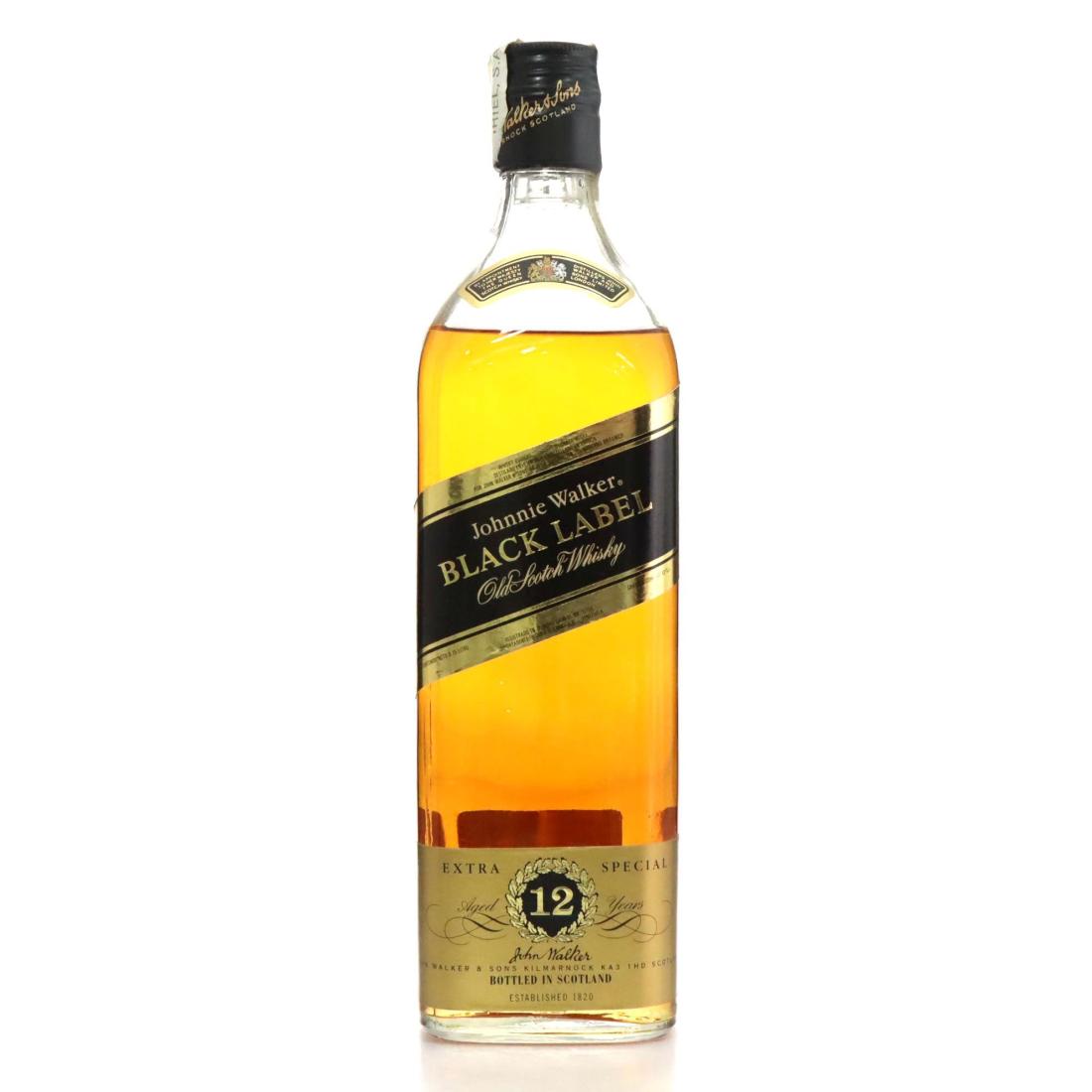 Johnnie Walker Black Label 12 Extra Special Old Scotch Whisky