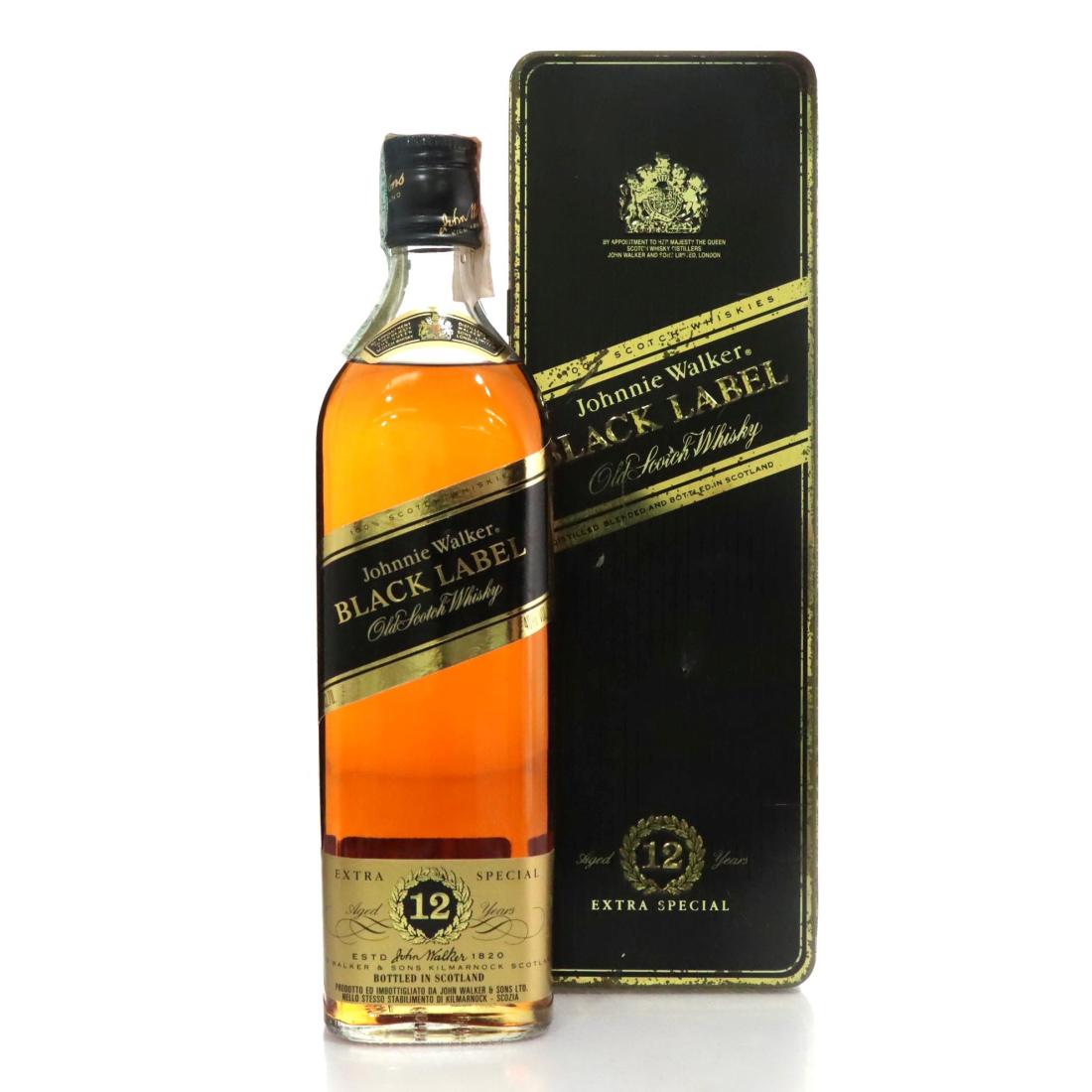Johnnie Walker Black Label 12 Extra Special Old Scotch Whisky