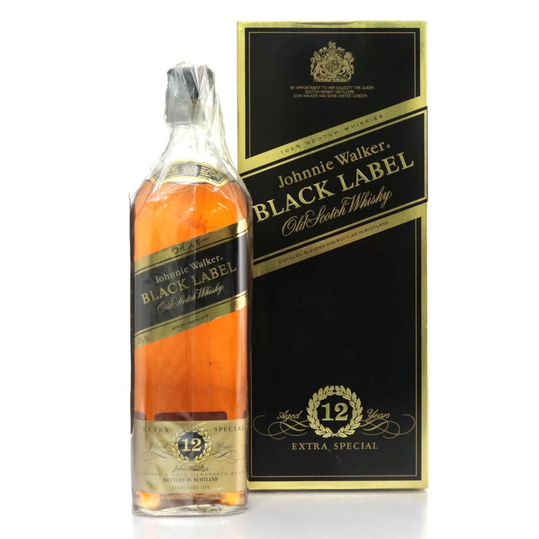 Johnnie Walker Black Label 12 Extra Special Old Scotch Whisky