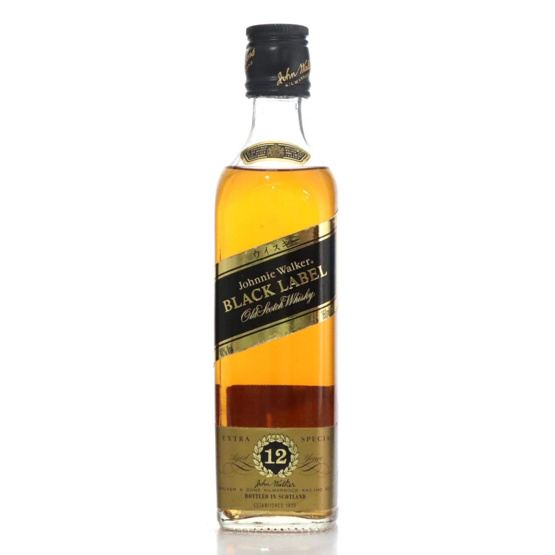 Johnnie Walker Black Label 12 Extra Special Old Scotch Whisky