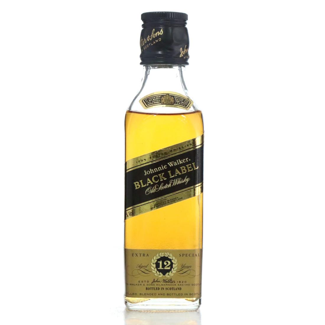 Johnnie Walker Black Label 12 Extra Special Old Scotch Whisky
