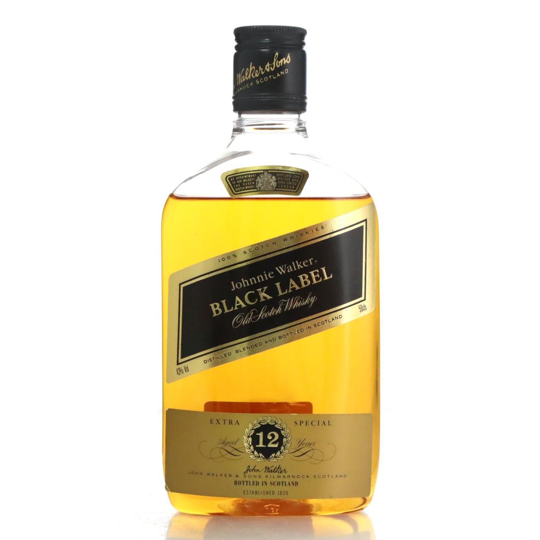 Johnnie Walker Black Label 12 Extra Special Old Scotch Whisky