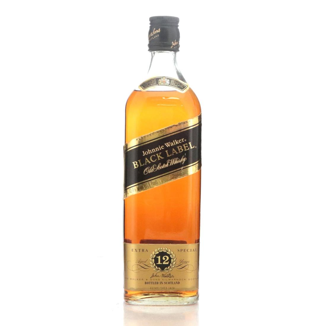 Johnnie Walker Black Label 12 Extra Special Old Scotch Whisky