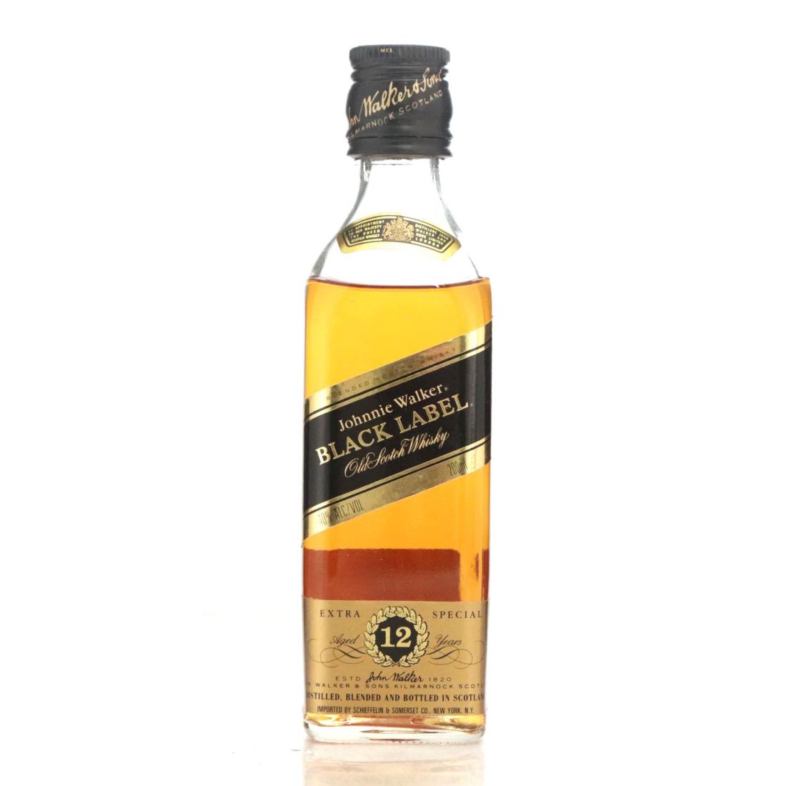 Johnnie Walker Black Label 12 Extra Special Old Scotch Whisky