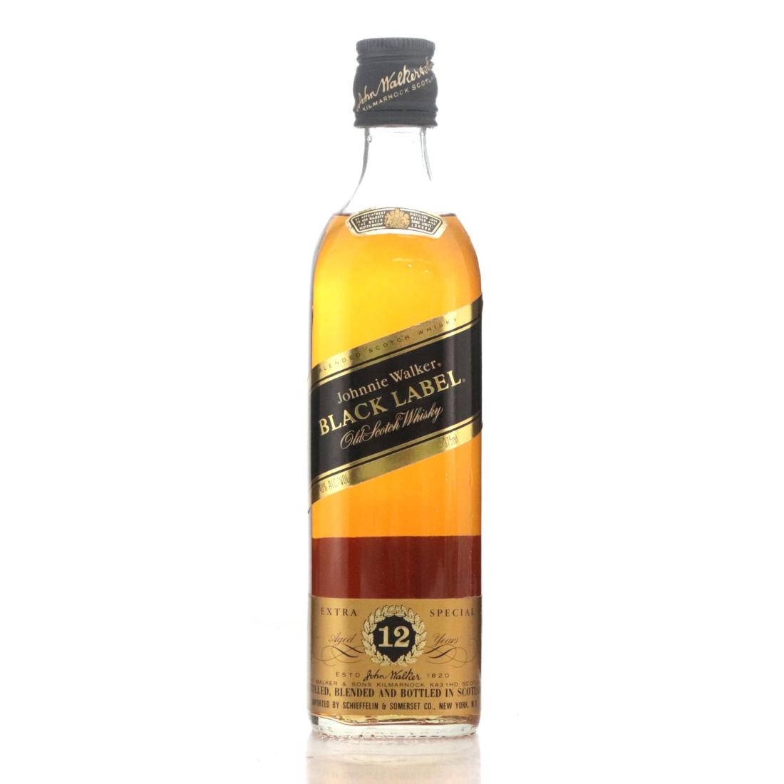 Johnnie Walker Black Label 12 Extra Special Old Scotch Whisky
