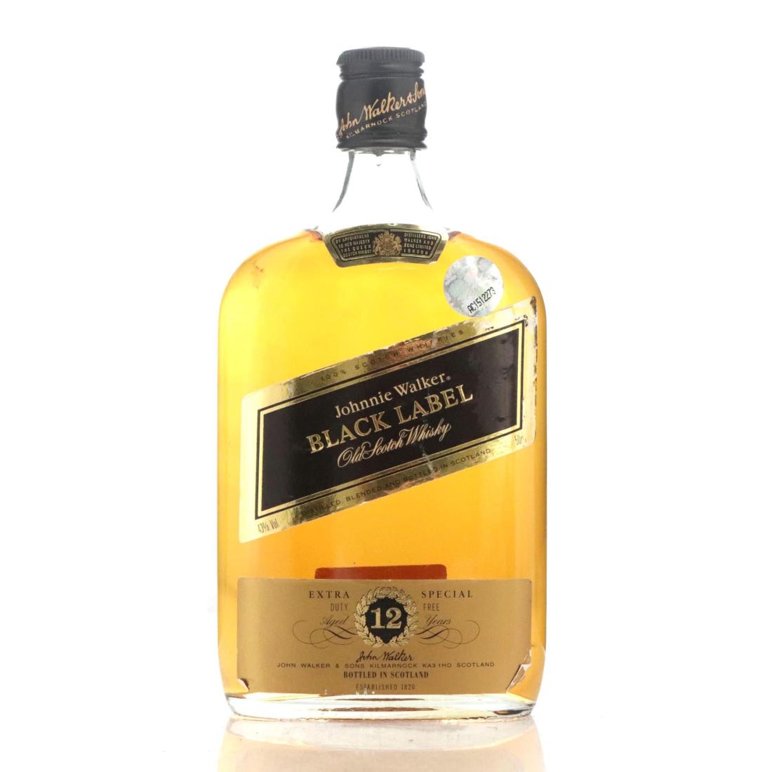 Johnnie Walker Black Label 12 Extra Special Old Scotch Whisky