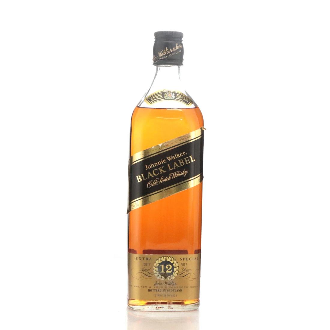 Johnnie Walker Black Label 12 Extra Special Old Scotch Whisky