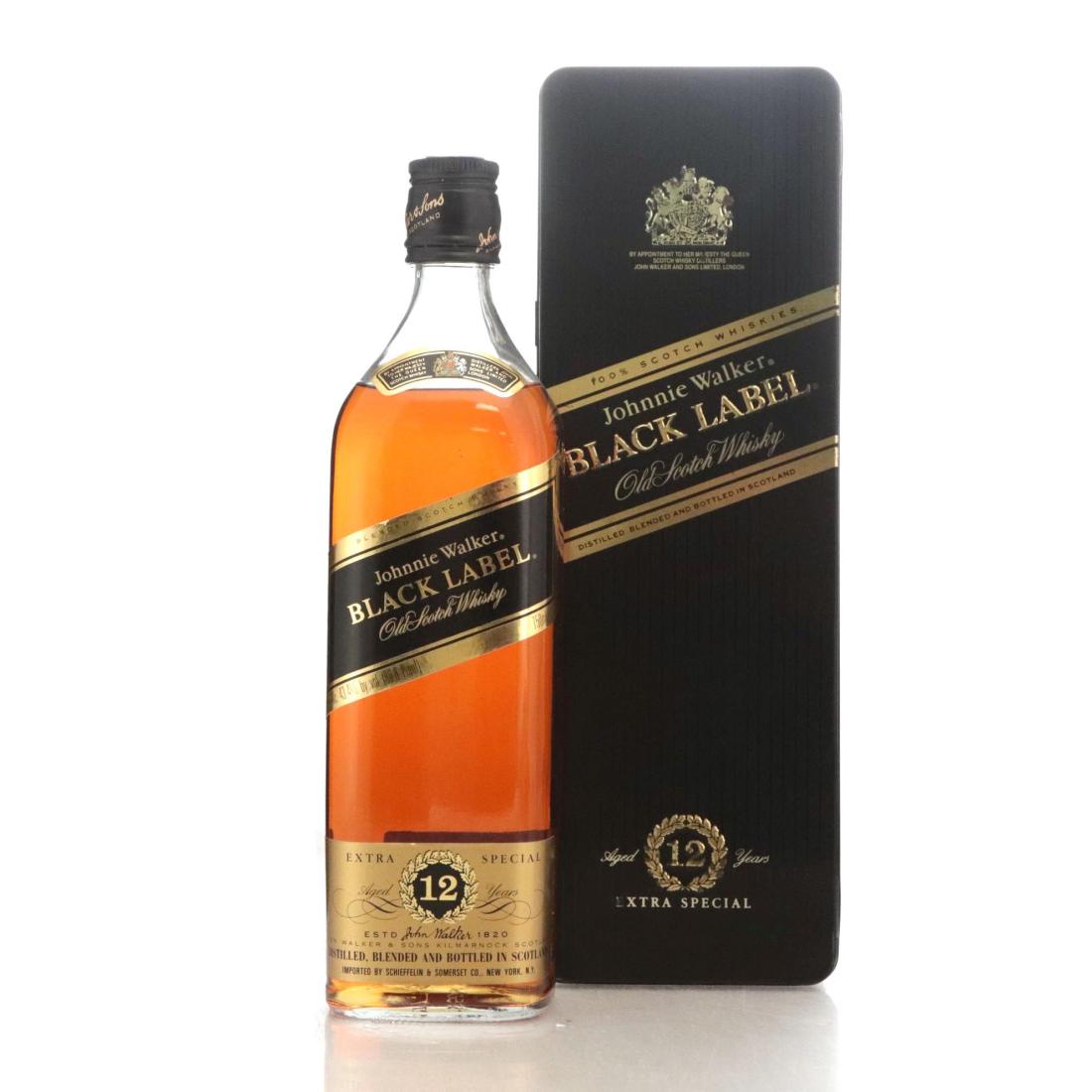 Johnnie Walker Black Label 12 Extra Special Old Scotch Whisky