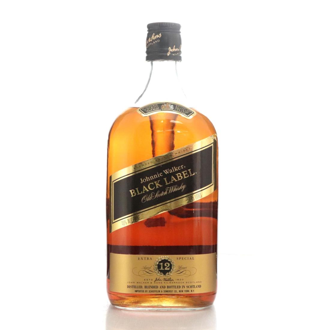 Johnnie Walker Black Label 12 Extra Special Old Scotch Whisky 175litre