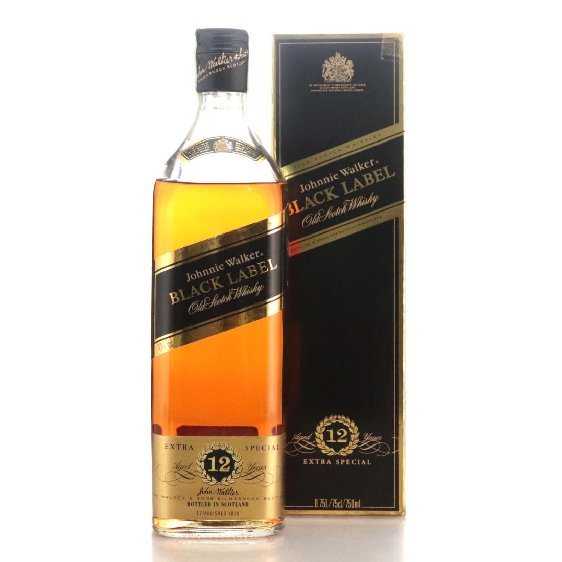 Johnnie Walker Black Label 12 Extra Special Old Scotch Whisky