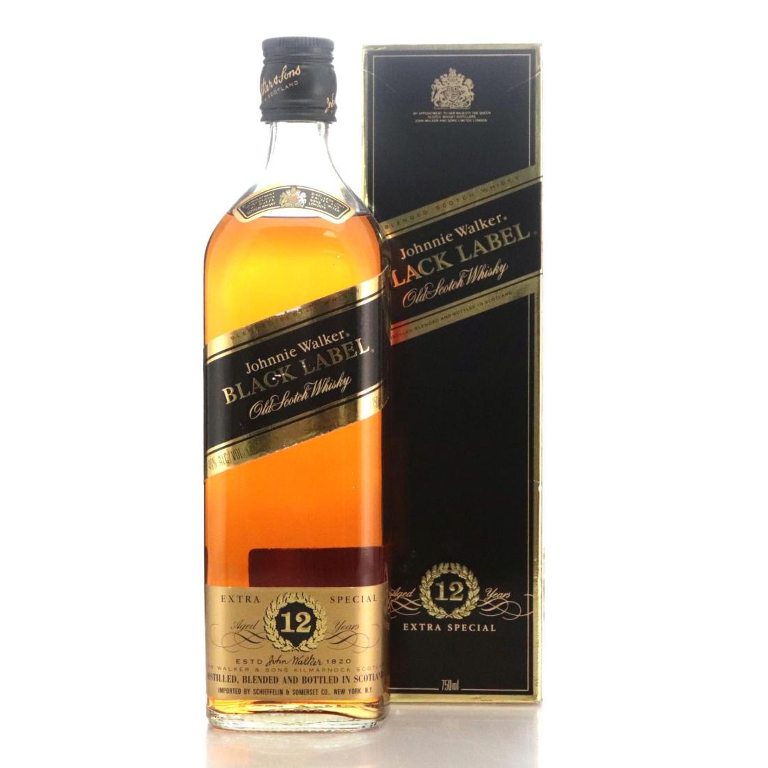 Johnnie Walker Black Label 12 Extra Special Old Scotch Whisky