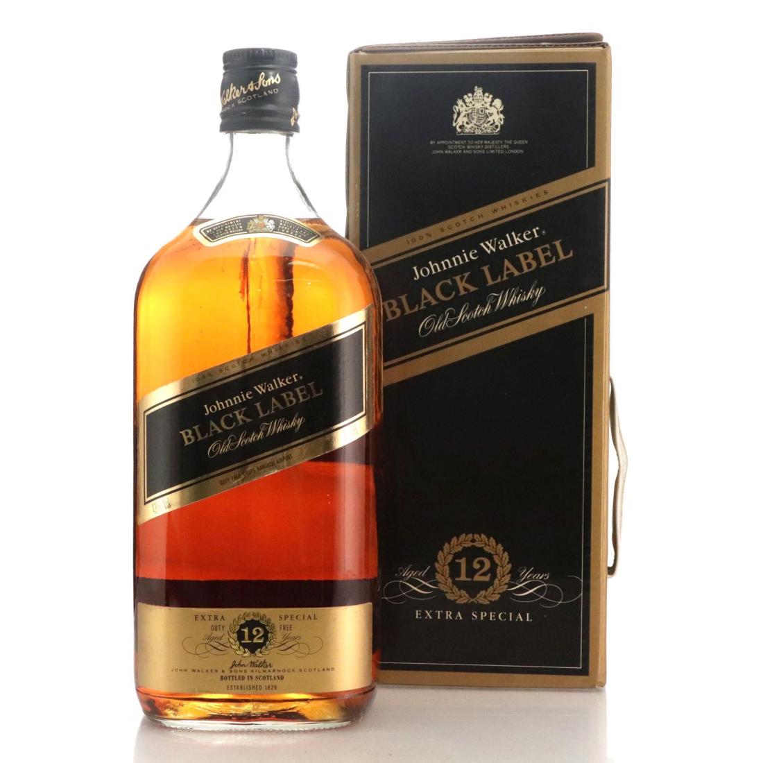 Johnnie Walker Black Label 12 Extra Special Old Scotch Whisky 2litre