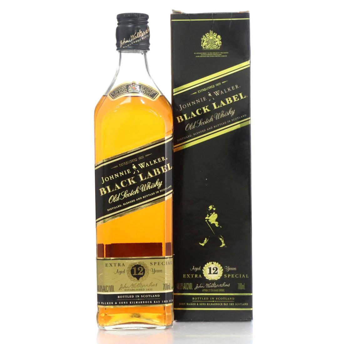 Johnnie Walker Black Label 12 Extra Special Old Scotch Whisky