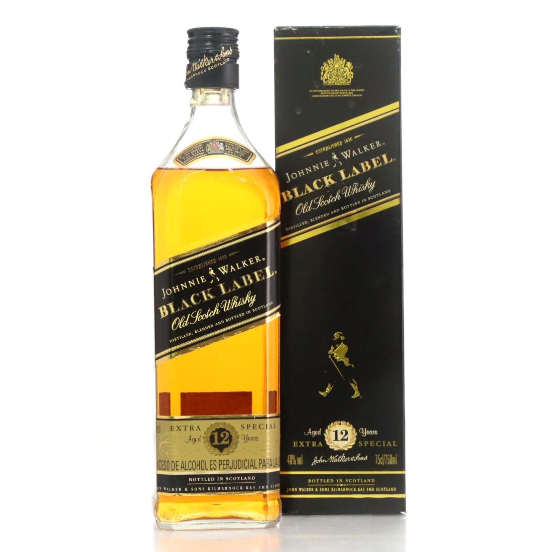 Johnnie Walker Black Label 12 Extra Special Old Scotch Whisky