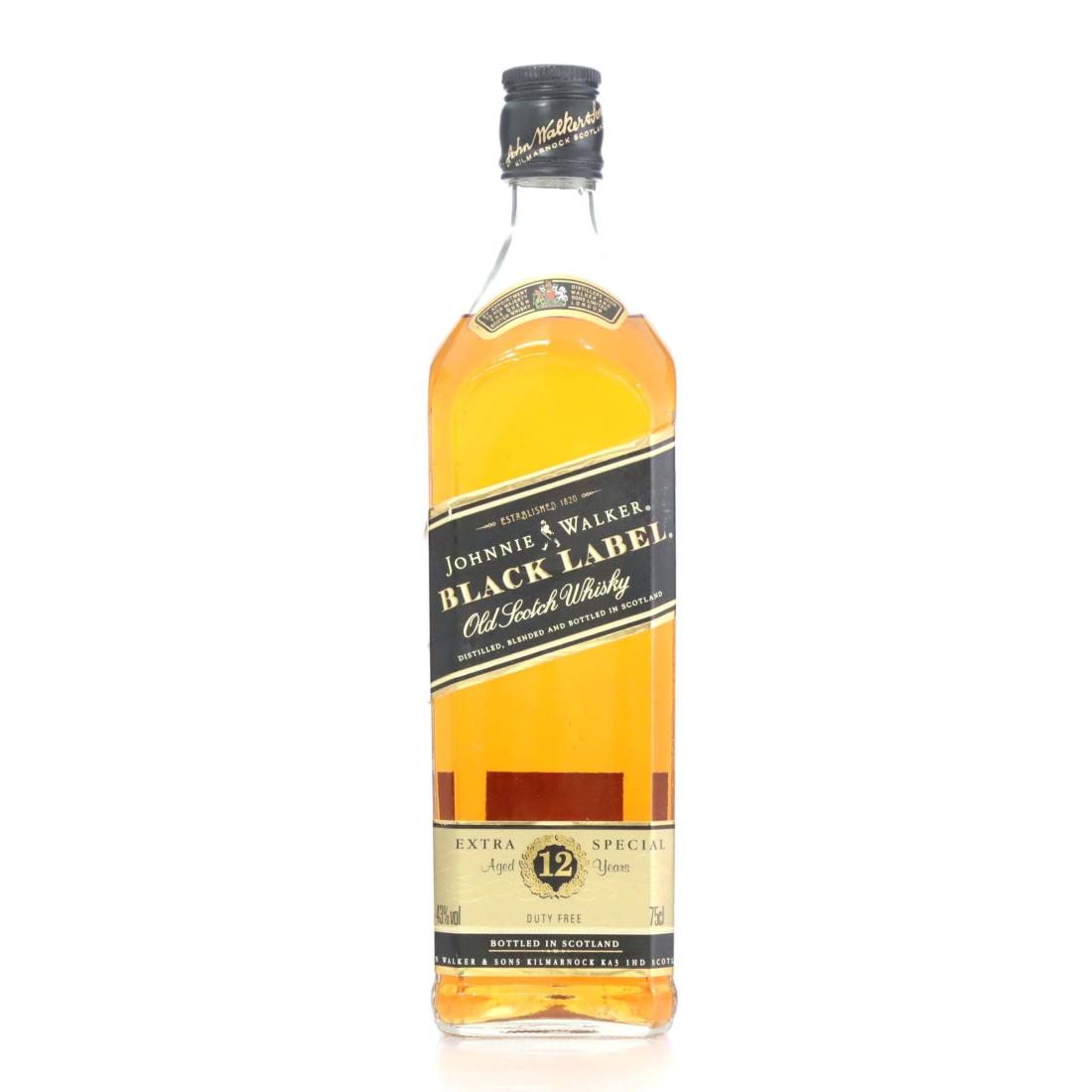 Johnnie Walker Black Label 12 Extra Special Old Scotch Whisky