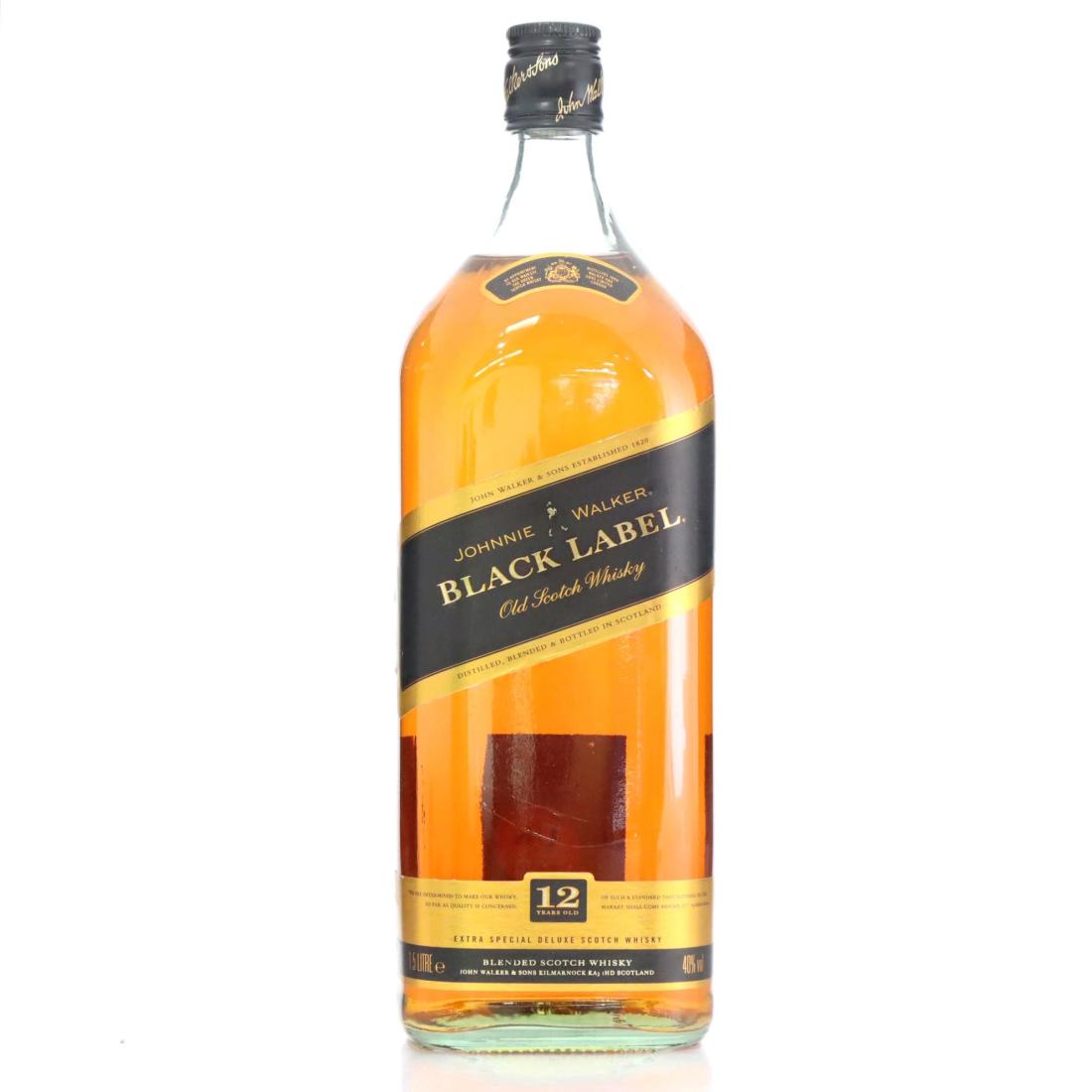 Johnnie Walker Black Label 12 Extra Special Deluxe Old Scotch Whisky 15litre