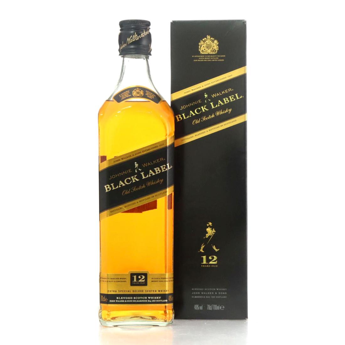 Johnnie Walker Black Label 12 Extra Special Deluxe Old Scotch Whisky