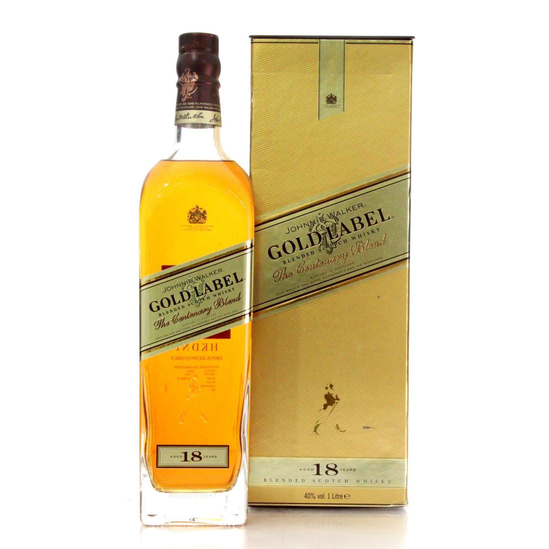 Johnnie Walker Gold Label The Centenary Blend 18 Scotch Whisky Litre