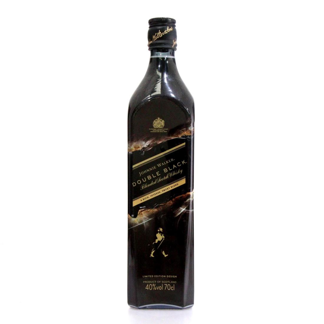 Johnnie Walker Double Black Limited Edition Design, Oak Cask, 40% whisky bottle