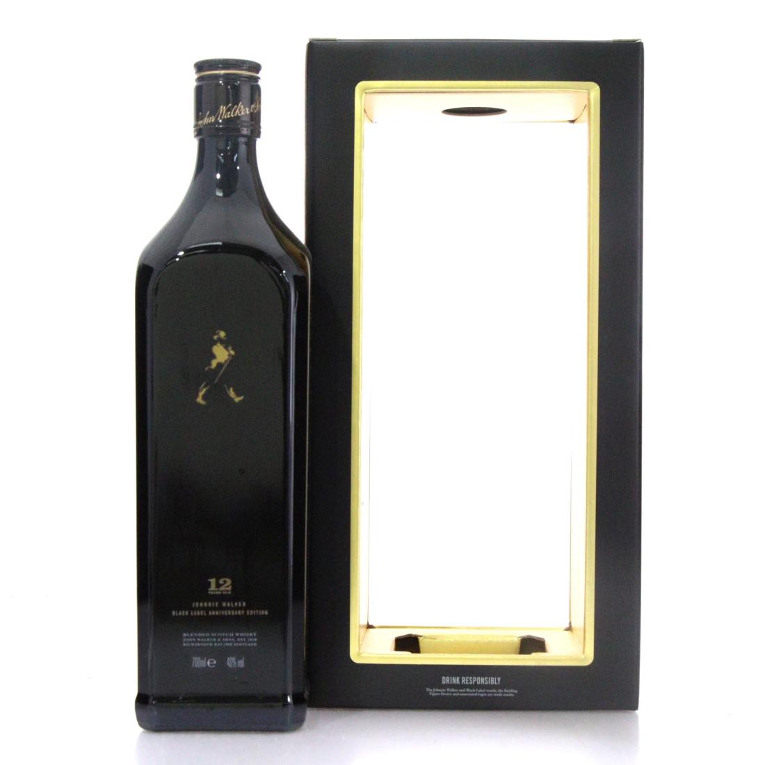 Johnnie Walker Black Label Anniversary Edition 12 Blended Scotch Whisky 100 Years Of The Striding Man