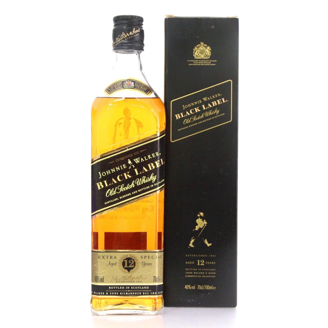 Johnnie Walker Black Label Coronation of King Willem-Alexander 12 Year Old, 2013, 40% whisky bottle