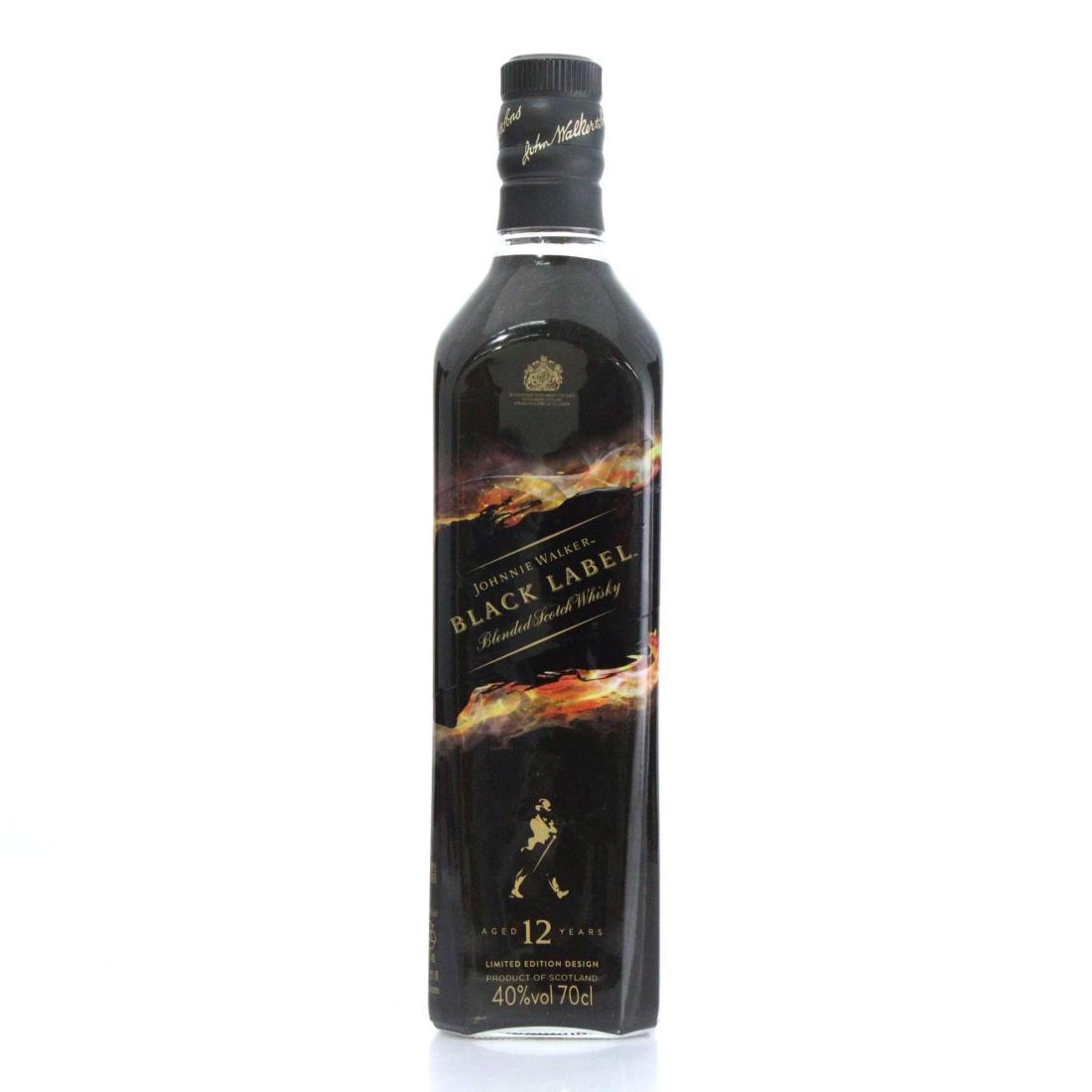 Johnnie Walker Black Label 12 Limited Edition Design Blended Scotch Whisky Mattia Biagi