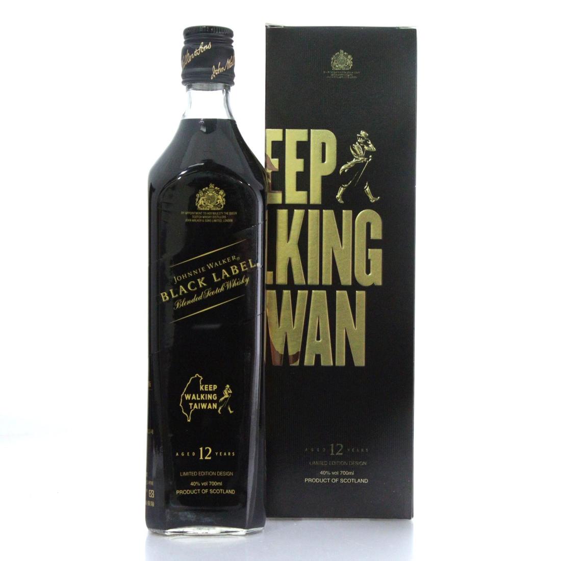 Johnnie Walker Black Label 12 Keep Walking Taiwan Blended Scotch Whisky