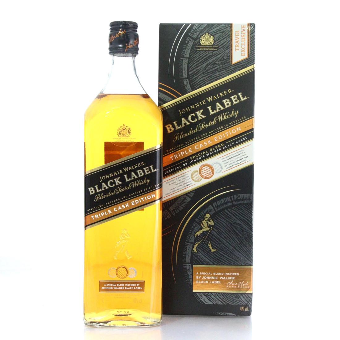 Johnnie Walker Black Label Triple Cask Edition Special Blend Litre