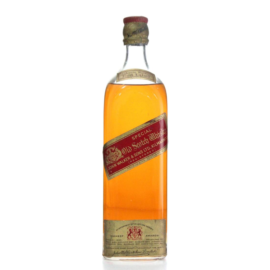Johnnie Walker Red Label Special Old Highland Whisky