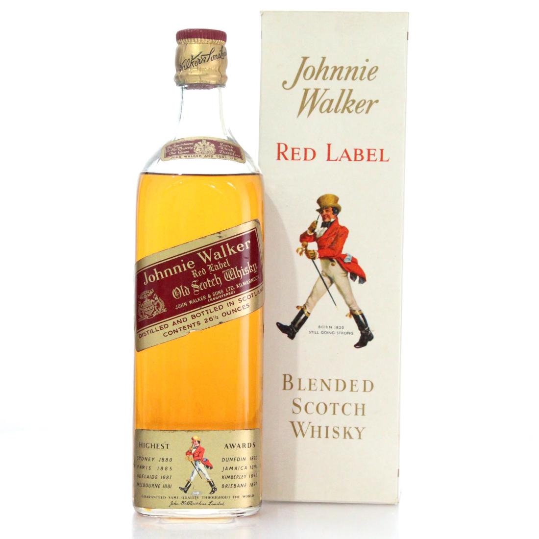 Johnnie Walker Red Label Old Scotch Whisky