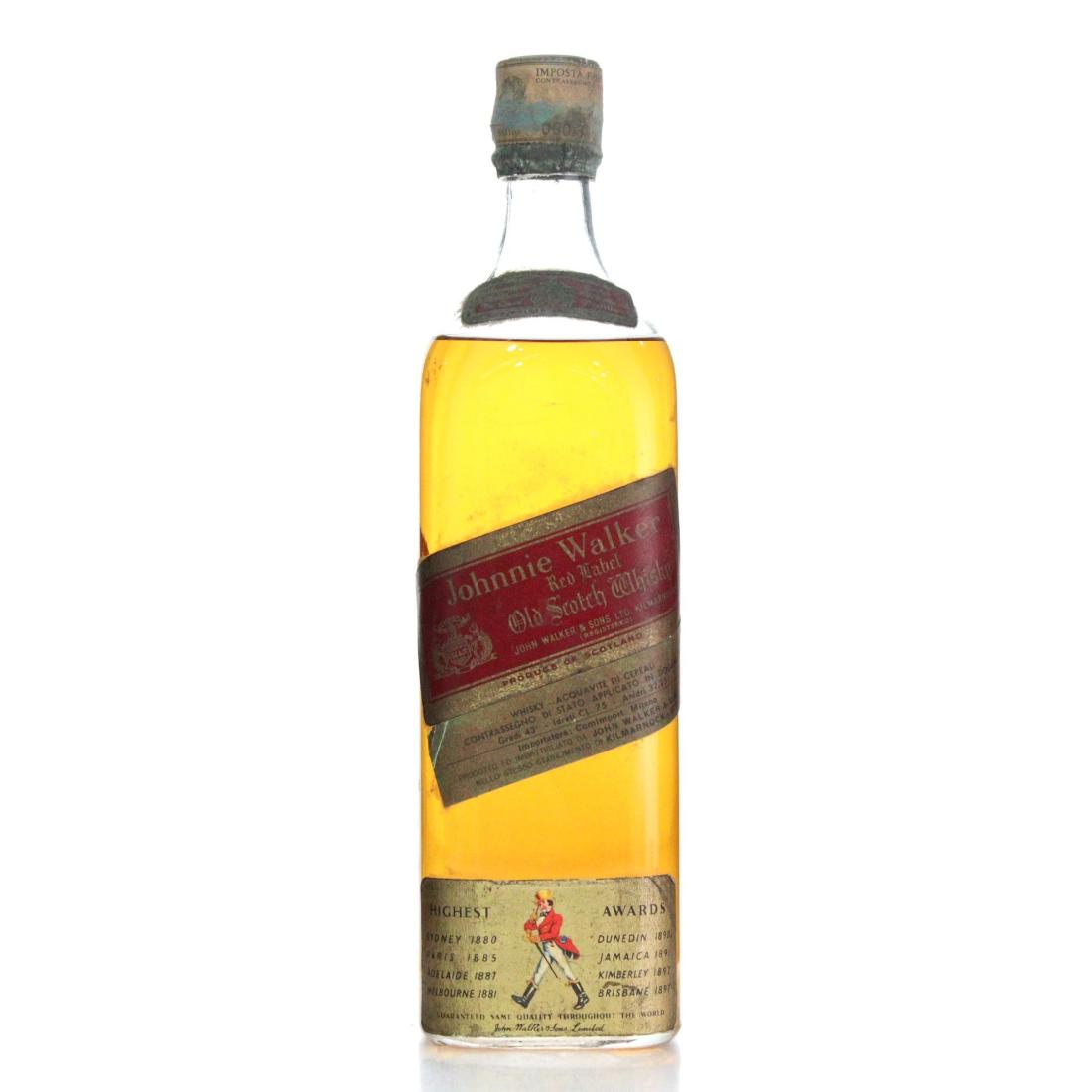 Johnnie Walker Red Label Old Scotch Whisky