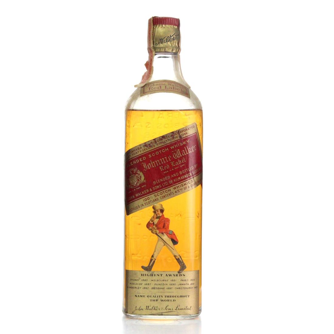 Johnnie Walker Red Label Blended Scotch Whisky