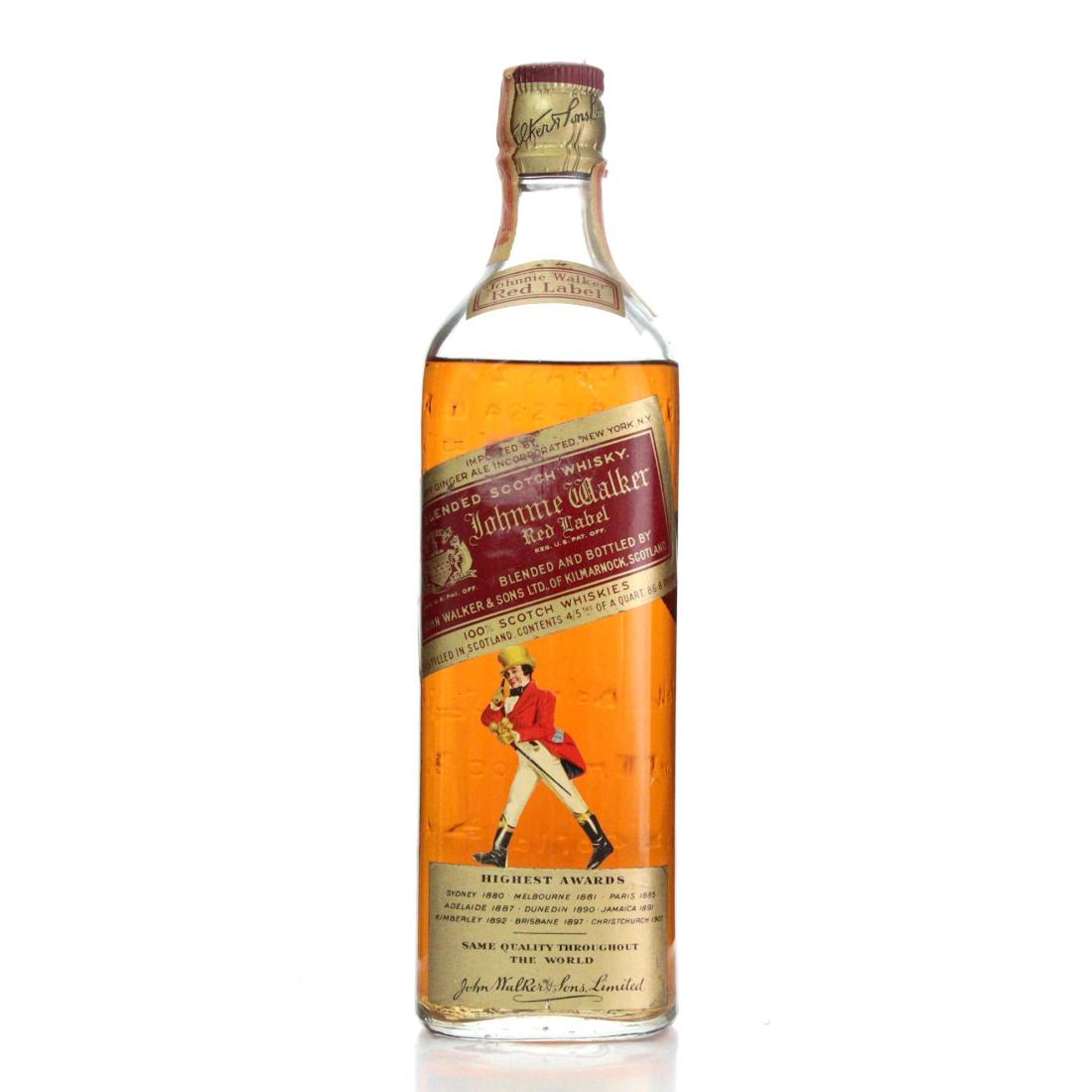 Johnnie Walker Red Label Blended Scotch Whisky