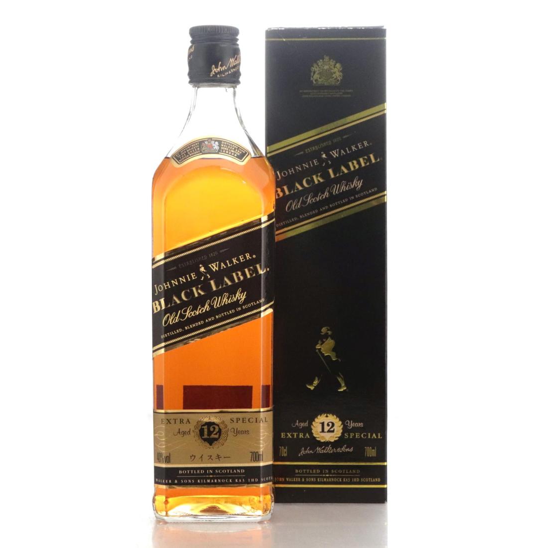 Johnnie Walker Black Label 12 Extra Special Old Scotch Whisky