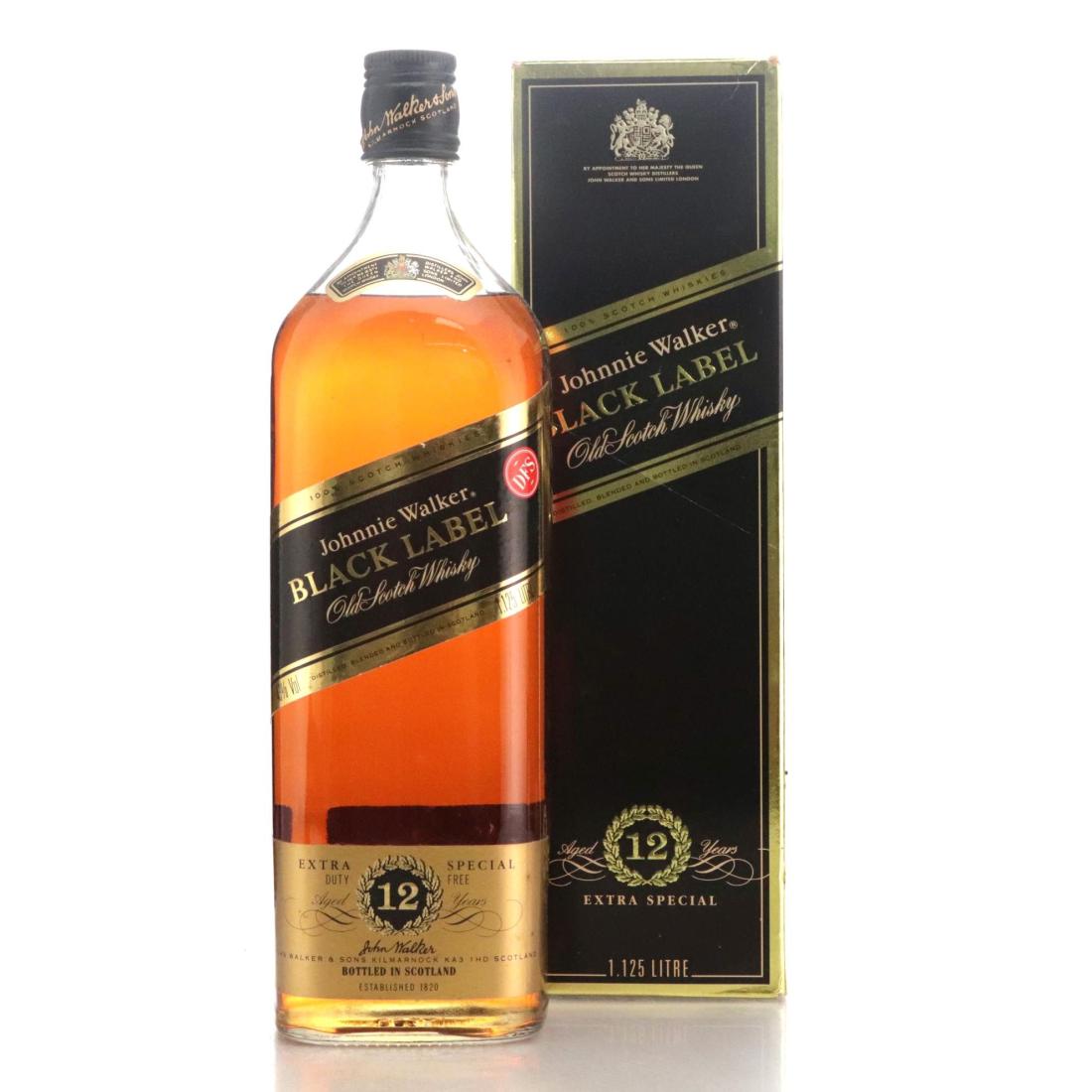 Johnnie Walker Black Label 12 Extra Special Old Scotch Whisky 1125litre