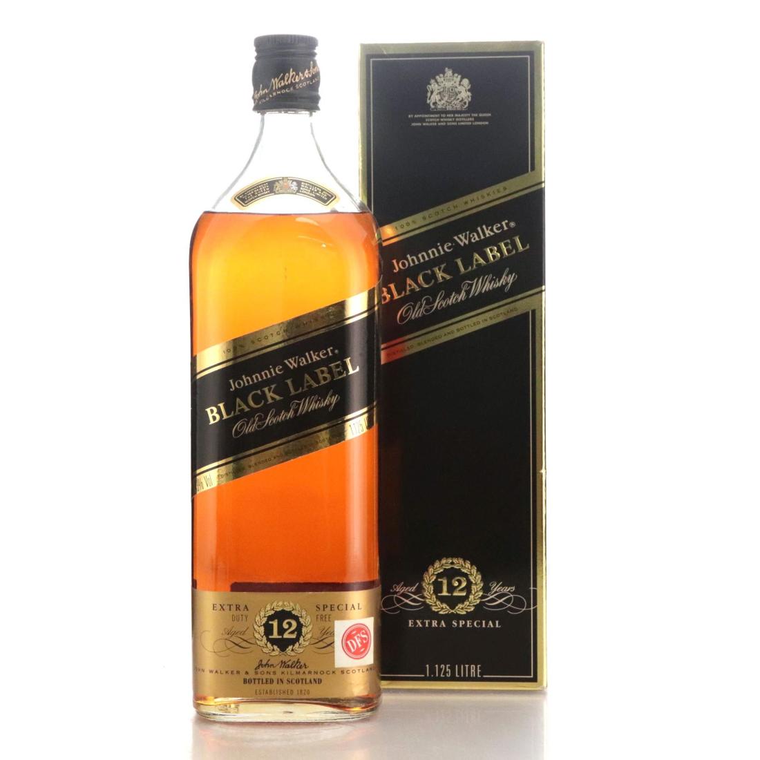 Johnnie Walker Black Label 12 Extra Special Old Scotch Whisky 1125litre