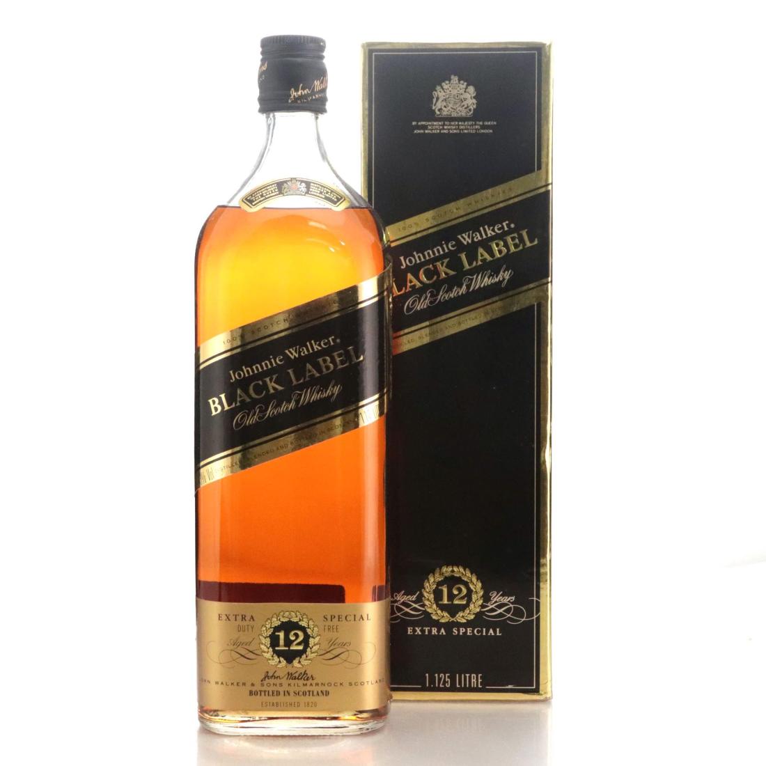 Johnnie Walker Black Label 12 Extra Special Old Scotch Whisky 114litre