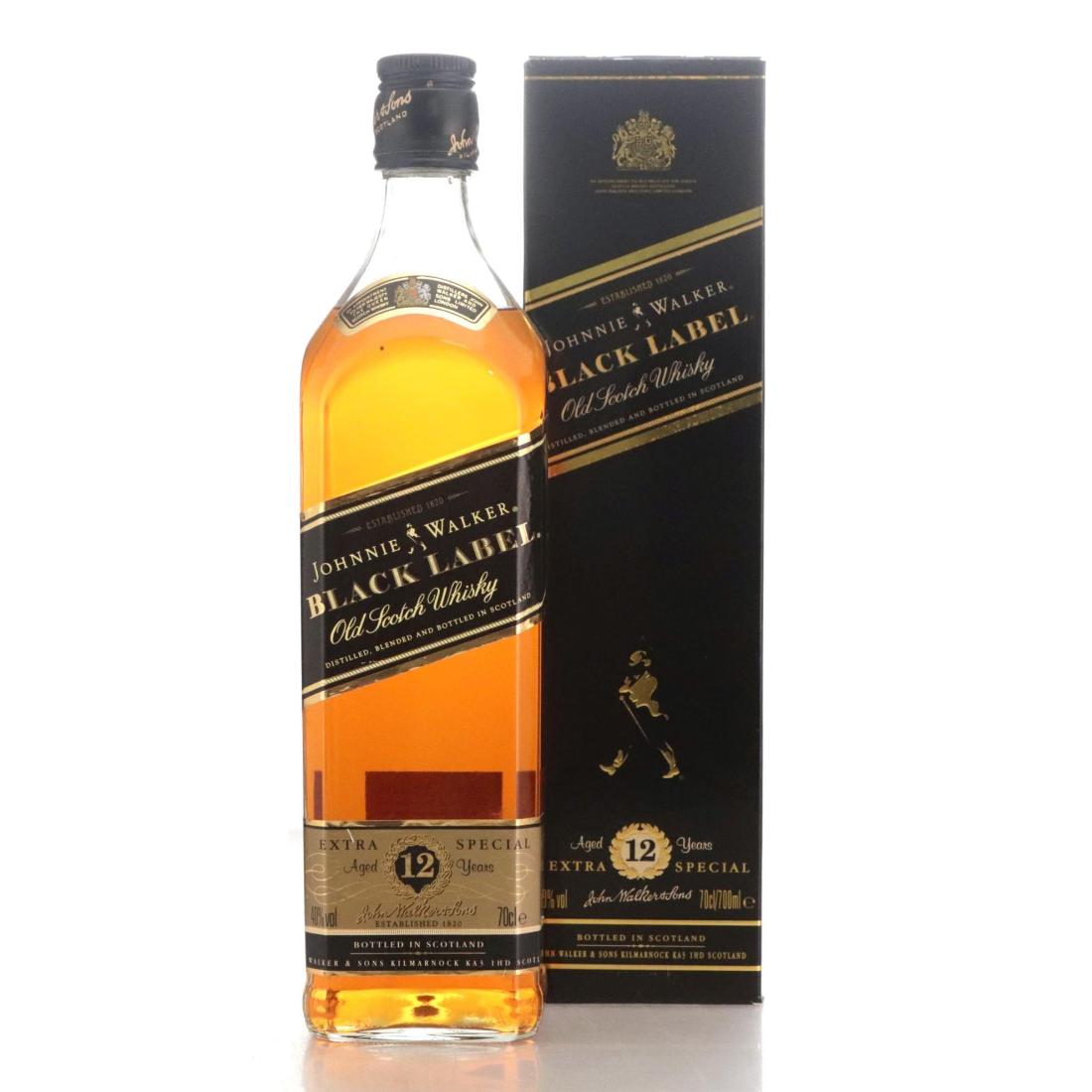 Johnnie Walker Black Label 12 Extra Special Old Scotch Whisky