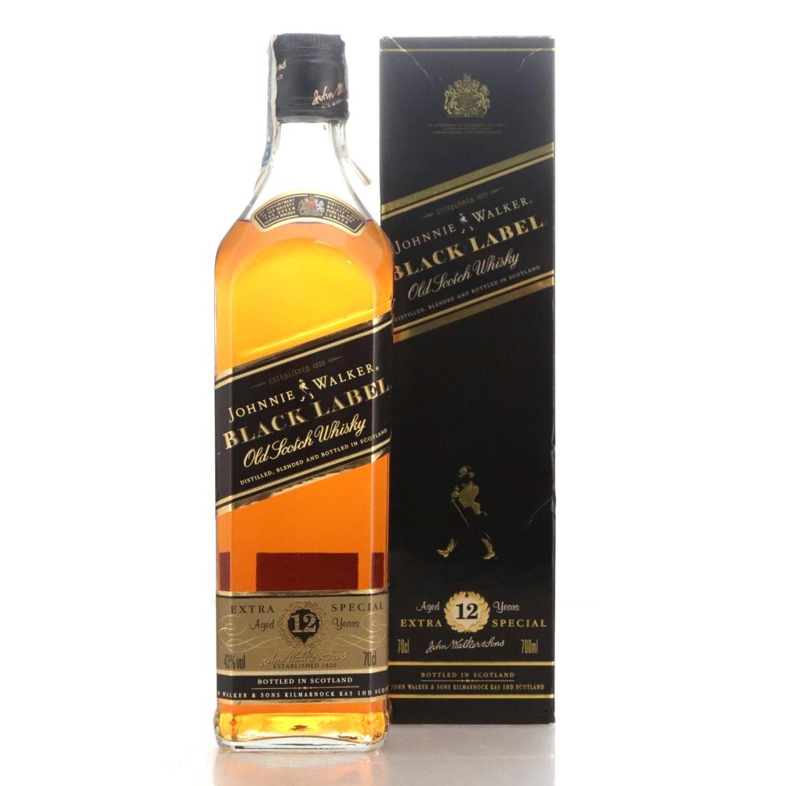 Johnnie Walker Black Label 12 Extra Special Old Scotch Whisky