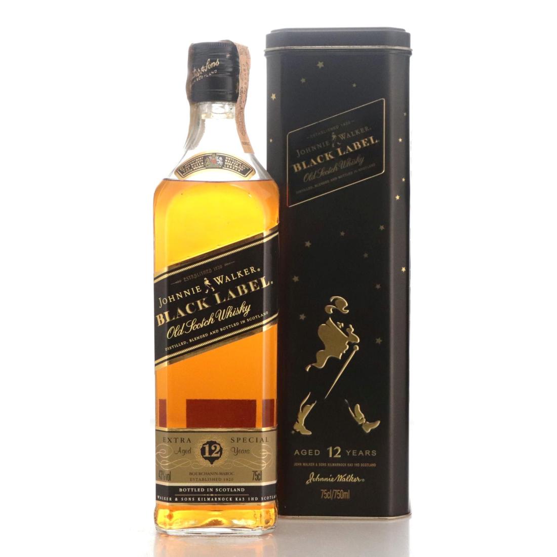 Johnnie Walker Black Label 12 Extra Special Old Scotch Whisky