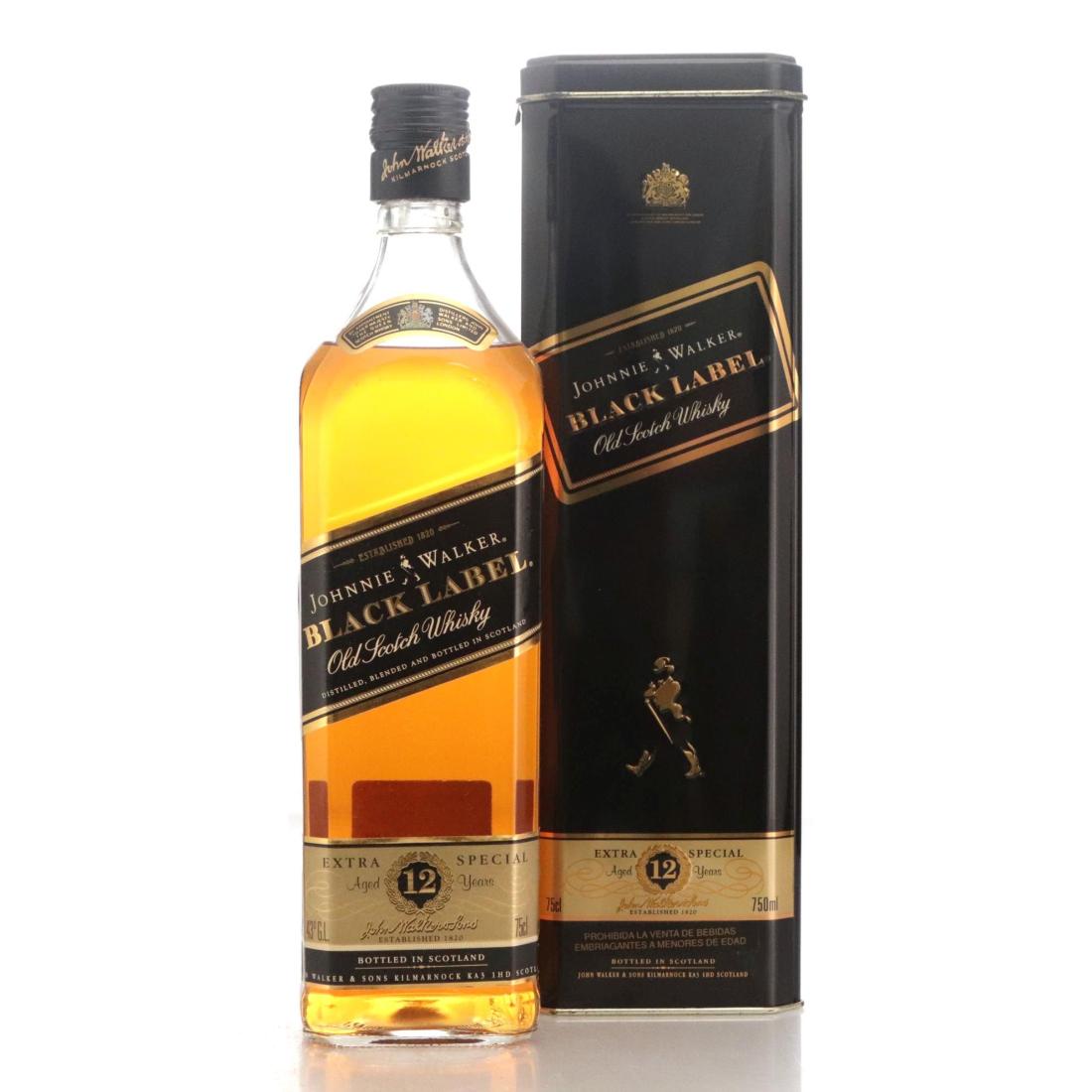 Johnnie Walker Black Label 12 Extra Special Old Scotch Whisky