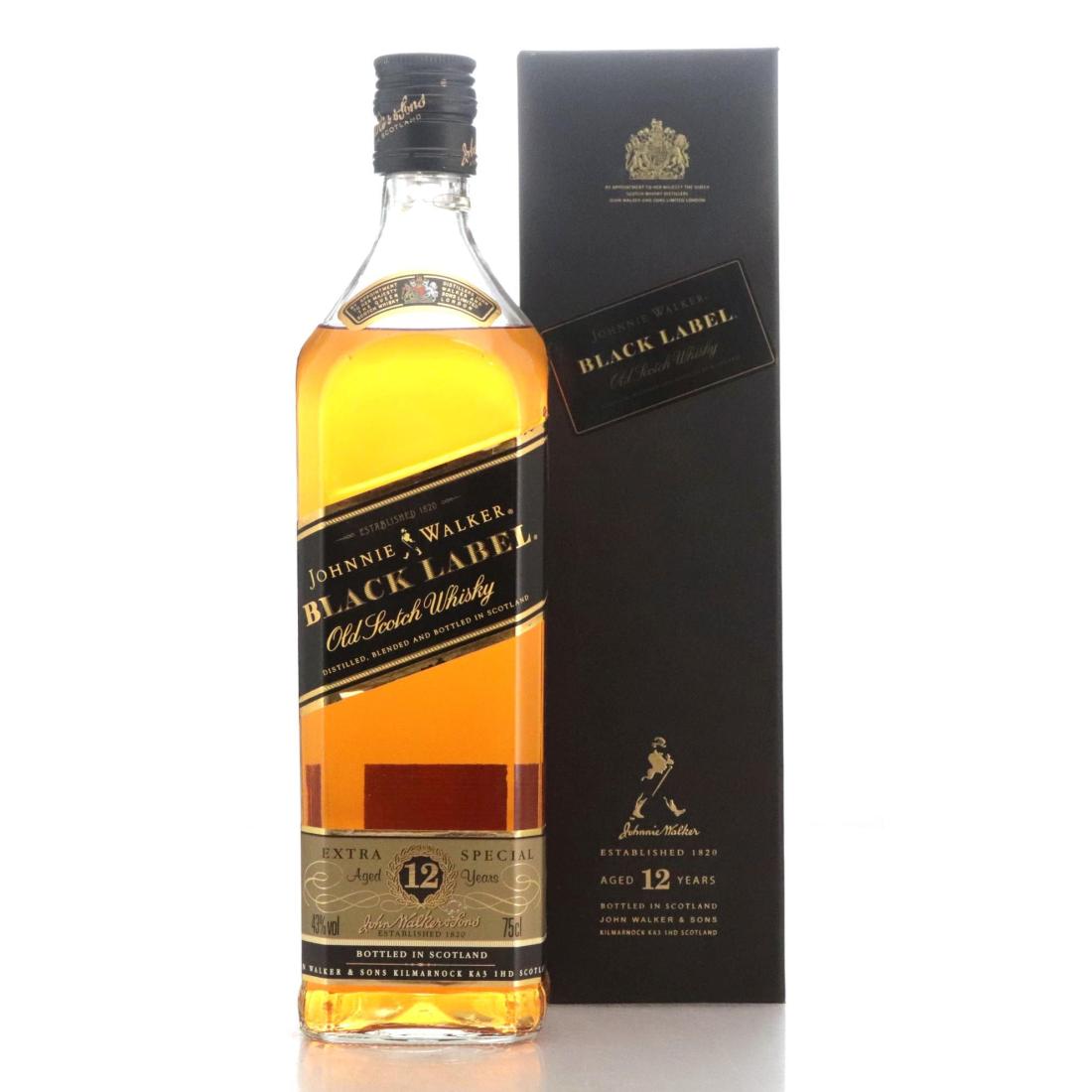 Johnnie Walker Black Label 12 Extra Special Old Scotch Whisky