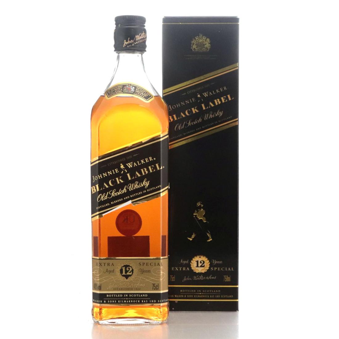 Johnnie Walker Black Label 12 Extra Special Old Scotch Whisky