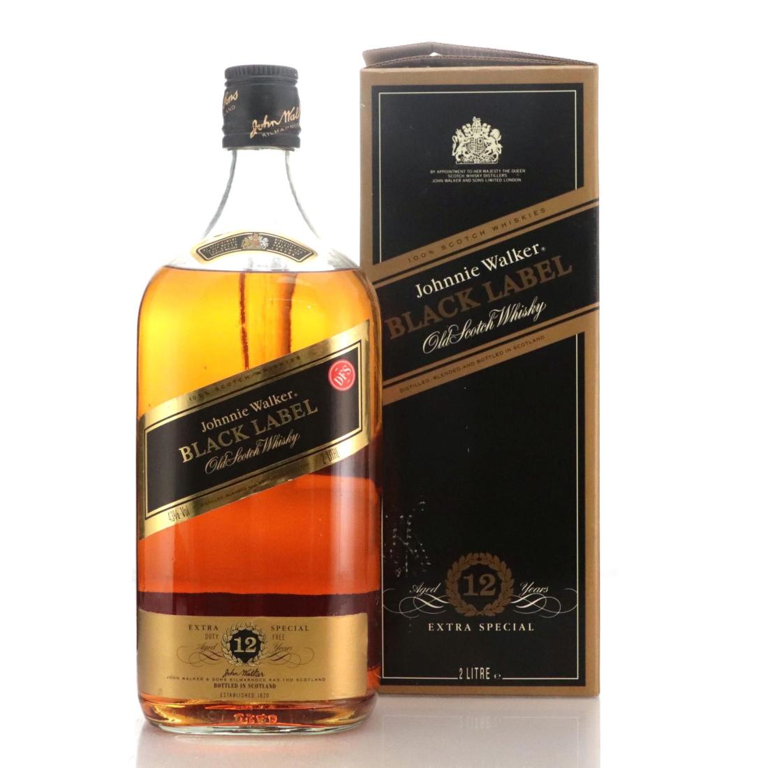 Johnnie Walker Black Label 12 Extra Special Old Scotch Whisky 2litre