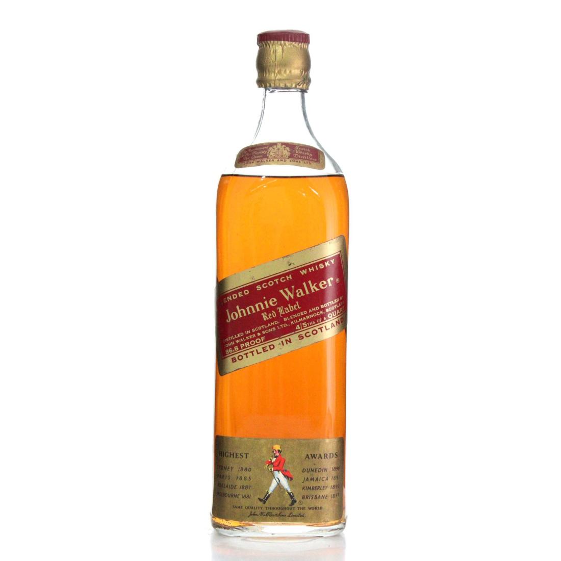 Johnnie Walker Red Label Blended Scotch Whisky